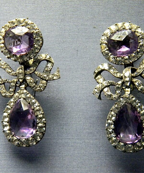 Amethyst Stud Earrings