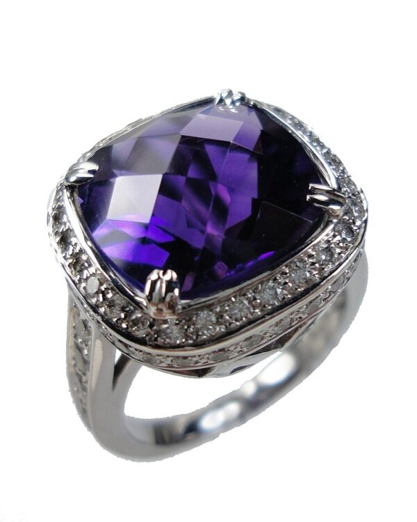 Celestial Amethyst Ring