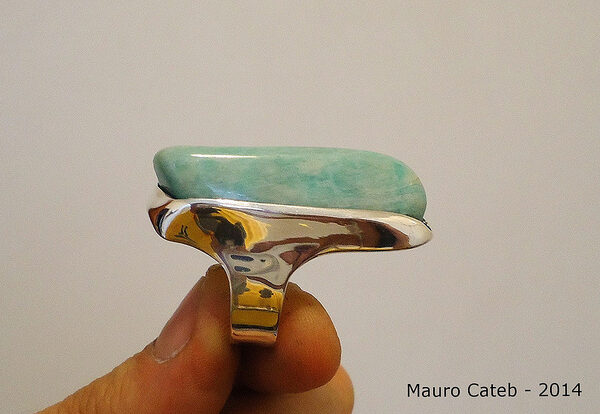 March Aquamarine Ring