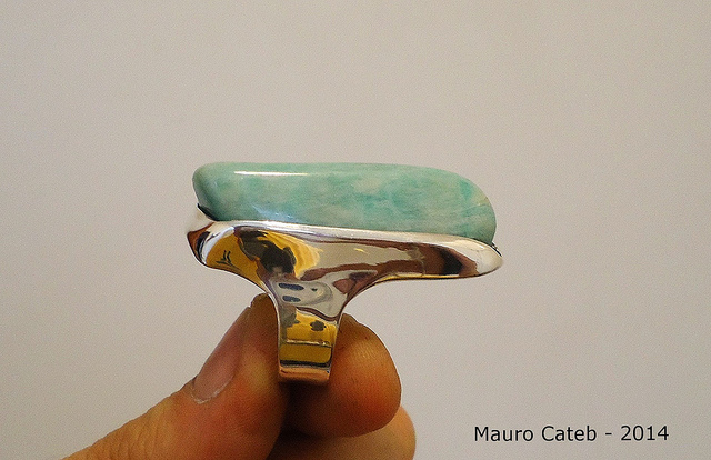 March Aquamarine Ring